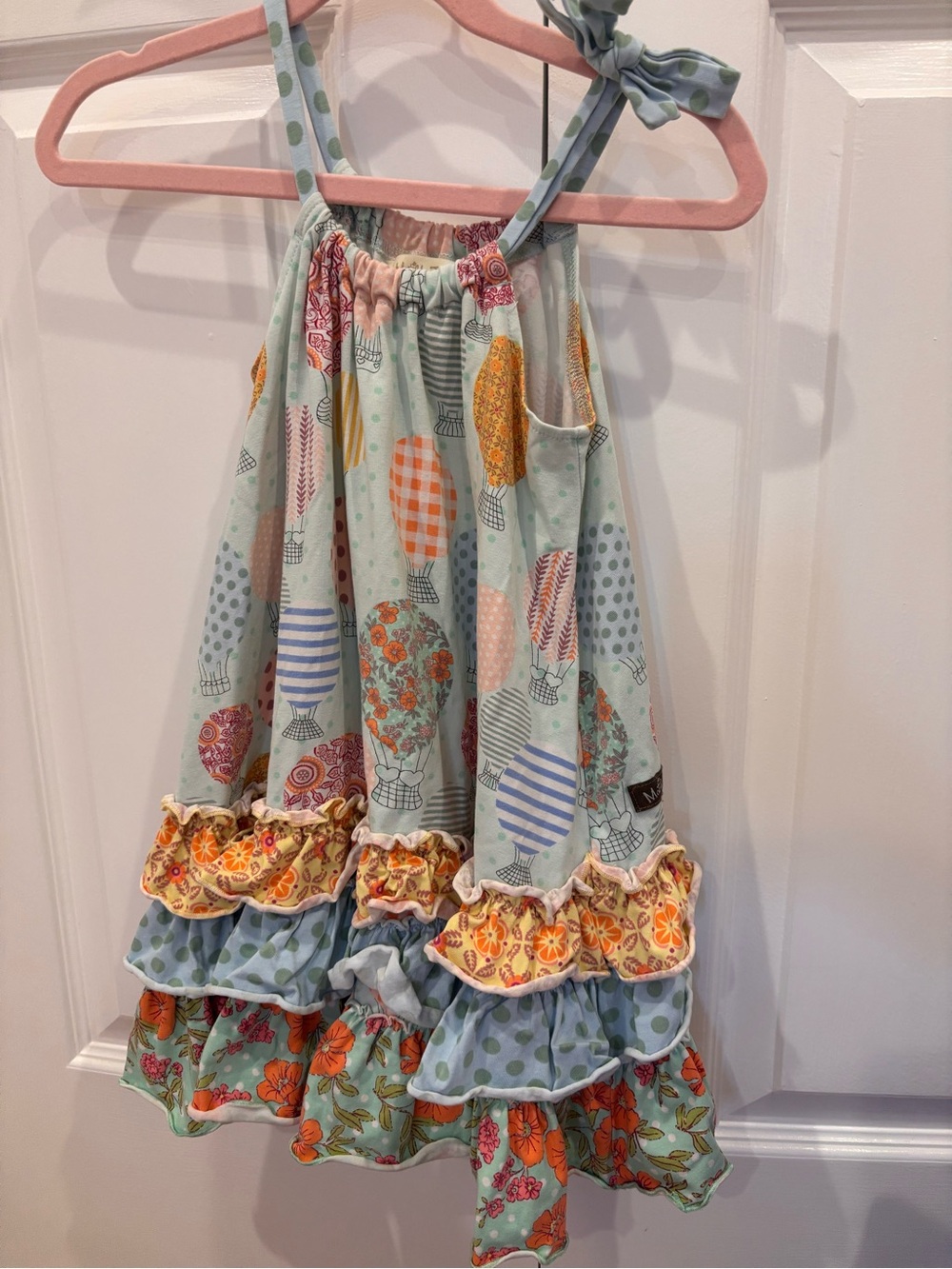 Matilda Jane Up in the Air Hot Air Balloon Tiered Ruffle Dress 4
